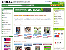 Tablet Screenshot of en.xcream.net